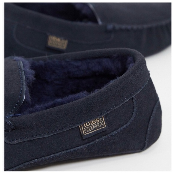Totes Sheepskin Suede Moccasin Slippers main image 4